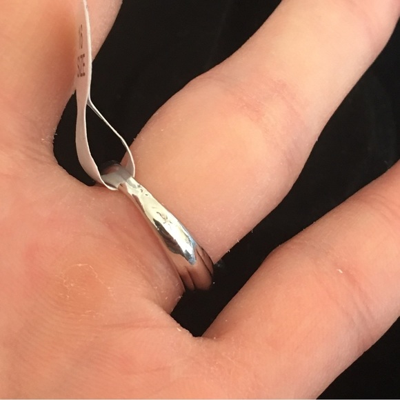 Brown Marble Style Oval Stone Fashion Ring - Picture 7 of 8